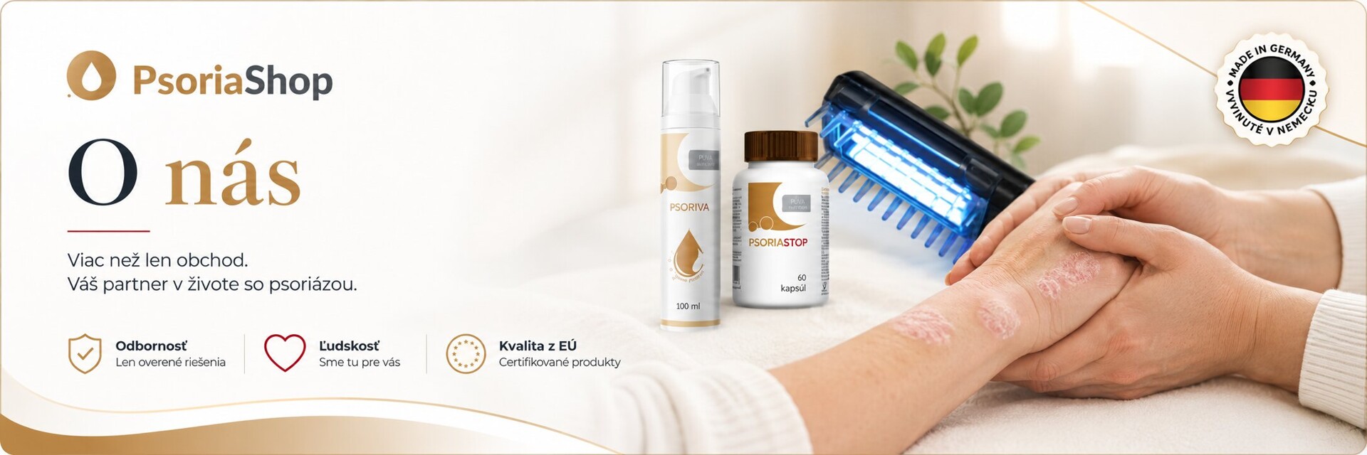 Psoriashop o Nas