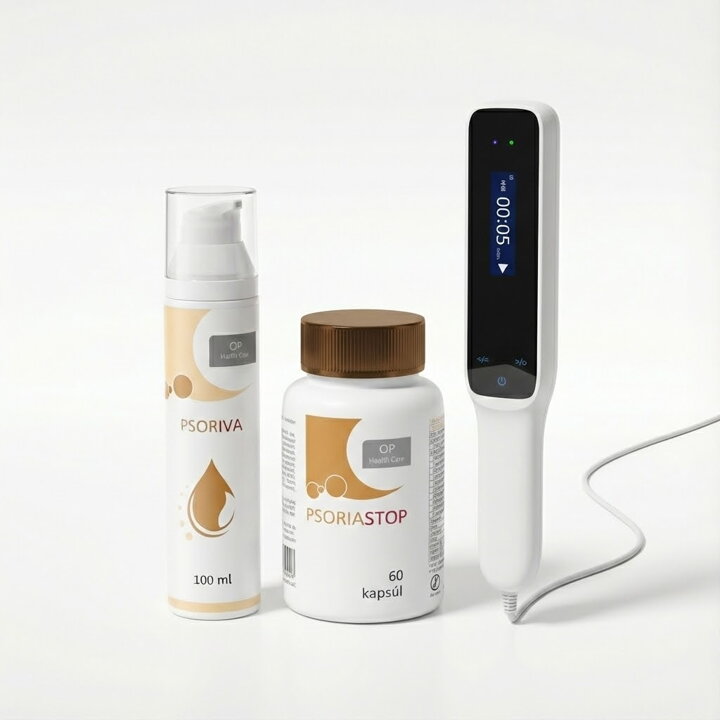 Psoria štartovací balíček: UVB lampa Philips BU-10, Psoriva olej a Psoriastop